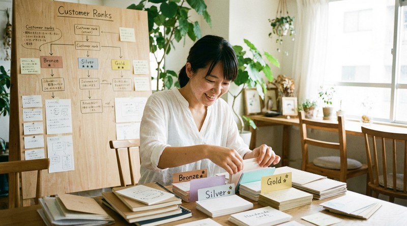 顧客ランクを作るのイメージ写真